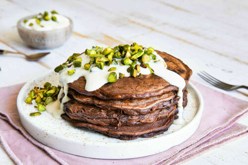 Februar-Special: Große Pancake-Liebe! Schokopancakes mit verstecktem Gemüse