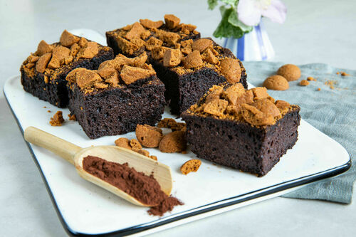 OP Festliche Adventsbrownies mit Keks und Zimt