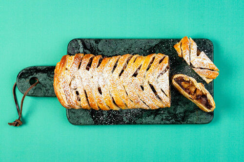 Special: Birnen-Schoko-Zopf mit Walnüssen mit 5-Gewürze-Pulver